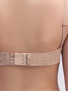 Застёжка для бюстгальтера, удлинитель, 3 ряда 3 крючка, 5×5.5 см, бежевая - Фото 4