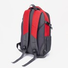 Рюкзак туристический на молнии, цвет красный - Фото 2