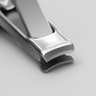 Кусачки-книпсер маникюрные, 4 в 1, многофункциональные, 6 см, цвет серебристый - Фото 6