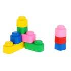 Конструктор «Мягкие кирпичики» для самых маленьких, 9 деталей - Фото 3