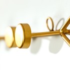 Крючки декоративные металл "Стрела" золото 5,5х40 см - фото 6593694
