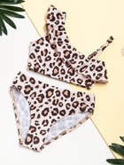 Купальник для девочки раздельный KAFTAN «Леопард», размер 32 (110-116 см) - Фото 5