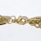 Кулон «Цепь» медальон и сфера, цвет золото, 50см - Фото 2