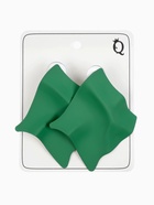 Серьги металл «Яркость» ромб, цвет тёмно-зелёный - Фото 4