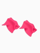 Серьги металл "Яркость" ромб, цвет малиновый - фото 809298934