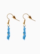 Серьги металл «Яркость» ромашки, цвет жёлто-синий 7634784