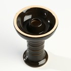 Аксессуары для кальяна «Чёрная классика», подарочный набор (керамическая чаша, щипцы, мундштуки, ленты для мундштуков) 6917766