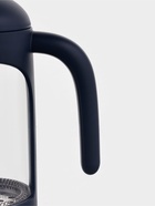 Чайник заварочный френч - пресс Magistro «Хельсинки», 600 мл, стекло, тёмно-синий  (артикул 7402840)  большой выбор товаров оптом и в розницу по низким ценам с доставкой