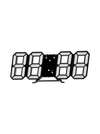 Часы электронные настольные «Цифры», USB, на подвесе, красная индикация, 9×23 см