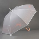 Зонт - трость полуавтоматический «Nice», 8 спиц, R = 47 см, цвет МИКС - Фото 2