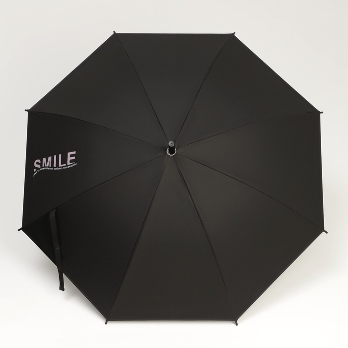 Зонт - трость полуавтоматический «Smile», 8 спиц, R = 47 см, рисунок МИКС - фото 1905987651