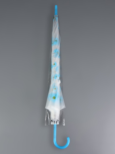 Зонт - трость детский «Цветы», полуавтоматический, 8 спиц, R=45/55 см, D=90 см, МИКС