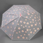 Зонт - трость полуавтоматический «Цветочки», 8 спиц, R = 46 см, цвет МИКС - Фото 9