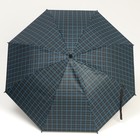 Зонт - трость полуавтоматический «Клетка», 8 спиц, R = 46 см, цвет МИКС - Фото 7