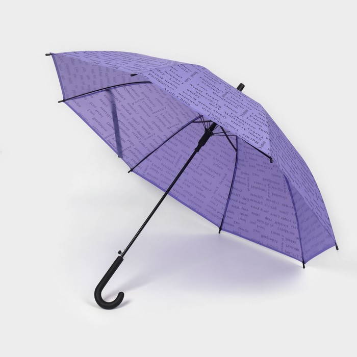 Зонт - трость полуавтоматический «Страны», 8 спиц, R = 46 см, цвет МИКС - фото 1882407397
