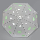 Зонт - трость полуавтоматический «Нежность», 8 спиц, R = 46 см, рисунок МИКС - Фото 8