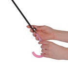 Зонт - трость полуавтоматический «Однотонный», 8 спиц, R = 47 см, цвет розовый - Фото 11