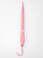 Зонт - трость полуавтоматический «Однотонный», 8 спиц, R=47/55 см, d=94 см, розовый - Фото 5