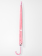 Зонт - трость полуавтоматический «Однотонный», 8 спиц, R=47/55 см, d=94 см, розовый - Фото 6