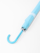 Зонт - трость полуавтоматический «Однотонный», 8 спиц, R=47/55 см, d=94 см, синий - Фото 4