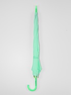 Зонт - трость полуавтоматический «Однотонный», 8 спиц, R=46/55 см, d=92 см, зелёный - Фото 5