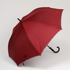 Зонт - трость полуавтоматический «Однотонный», ветроустойчивый, 8 спиц, R = 55 см, цвет МИКС - Фото 2