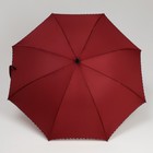 Зонт - трость полуавтоматический «Однотонный», ветроустойчивый, 8 спиц, R = 55 см, цвет МИКС - Фото 3