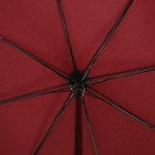 Зонт - трость полуавтоматический «Однотонный», ветроустойчивый, 8 спиц, R = 55 см, цвет МИКС - Фото 4