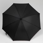 Зонт - трость полуавтоматический «Однотонный», ветроустойчивый, 8 спиц, R = 55 см, цвет МИКС - Фото 8