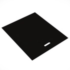 Пакет полиэтиленовый с вырубной ручкой, чёрный, 50 х 60 см, 70 мкм - фото 14995928