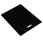 Пакет полиэтиленовый с вырубной ручкой, чёрный, 40×50 см, 60 мкм - Фото 2