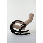 Кресло-качалка «Корсика», ткань микровелюр, цвет beige - Фото 4