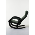 Кресло-качалка «Корсика», ткань микровелюр, цвет green - Фото 4
