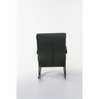 Кресло-качалка «Корсика», ткань микровелюр, цвет green - Фото 5