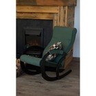 Кресло-качалка «Корсика», ткань микровелюр, цвет green - Фото 1