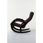 Кресло-качалка «Корсика», ткань микровелюр, цвет coffe - Фото 5