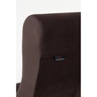 Кресло-качалка «Корсика», ткань микровелюр, цвет coffe - Фото 8