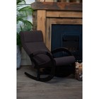 Кресло-качалка «Корсика», ткань микровелюр, цвет coffe - фото 2162647