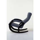 Кресло-качалка «Корсика», ткань микровелюр, цвет navy - Фото 3