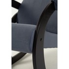 Кресло-качалка «Корсика», ткань микровелюр, цвет navy - Фото 5