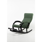 Кресло-качалка «Марсель», ткань микровелюр, цвет green - фото 109494825