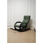 Кресло-качалка «Марсель», ткань микровелюр, цвет green - Фото 4