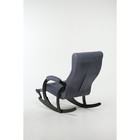 Кресло-качалка «Марсель», ткань микровелюр, цвет navy - Фото 3