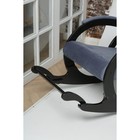 Кресло-качалка «Марсель», ткань микровелюр, цвет navy - Фото 7