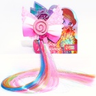 Прядь для волос 40 см, МИКС - фото 24314723