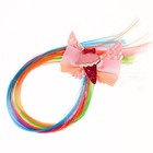 Прядь для волос 40 см, МИКС - фото 24314720