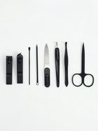 Набор маникюрный Christian, 8 предметов, в футляре, чёрный, серый - Фото 4