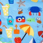 Пеленка на непромокаемой основе, 50×65 см, голубой МИКС - Фото 6