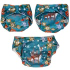 Многоразовый подгузник «Оленята», 3-15 кг, Крошка Я - Фото 9