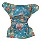 Многоразовый подгузник «Оленята», 3-15 кг, Крошка Я - Фото 6